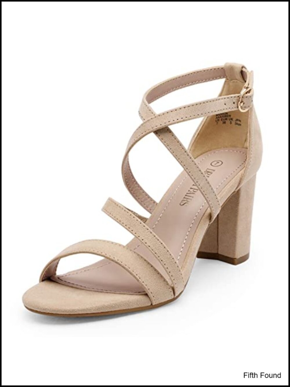 Women's Chunky Heeled Sandals Block Heel Strappy Wedding Party Shoes